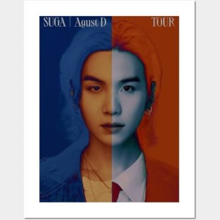 SUGA  Agust D TOUR IN U.S Posters and Art